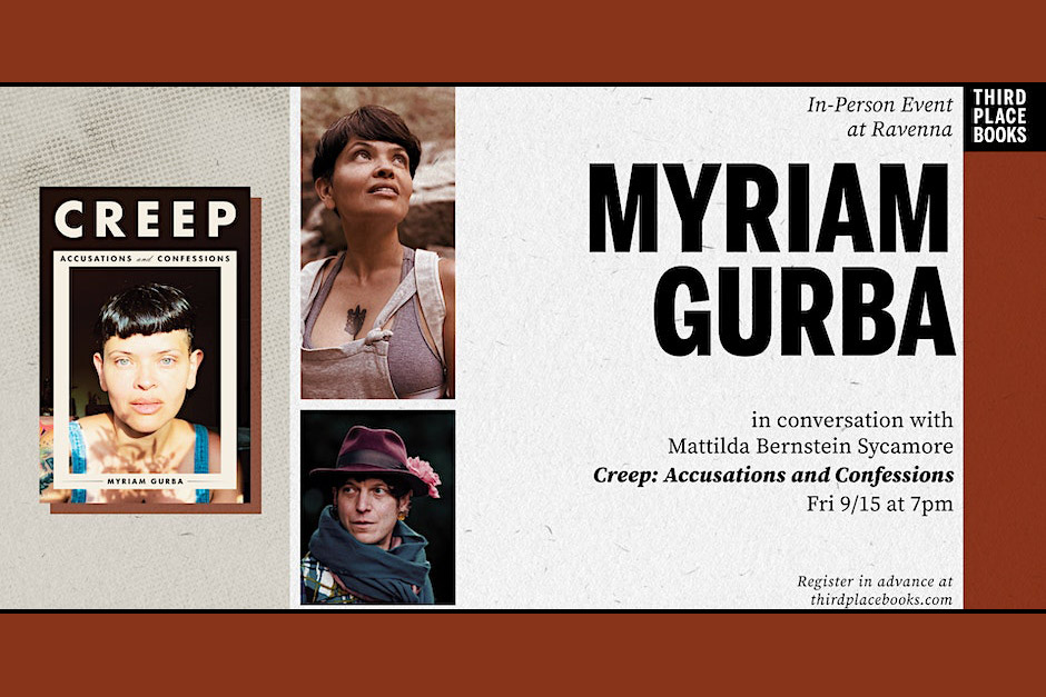 Flyer for Myriam Gurba at Third Place Books