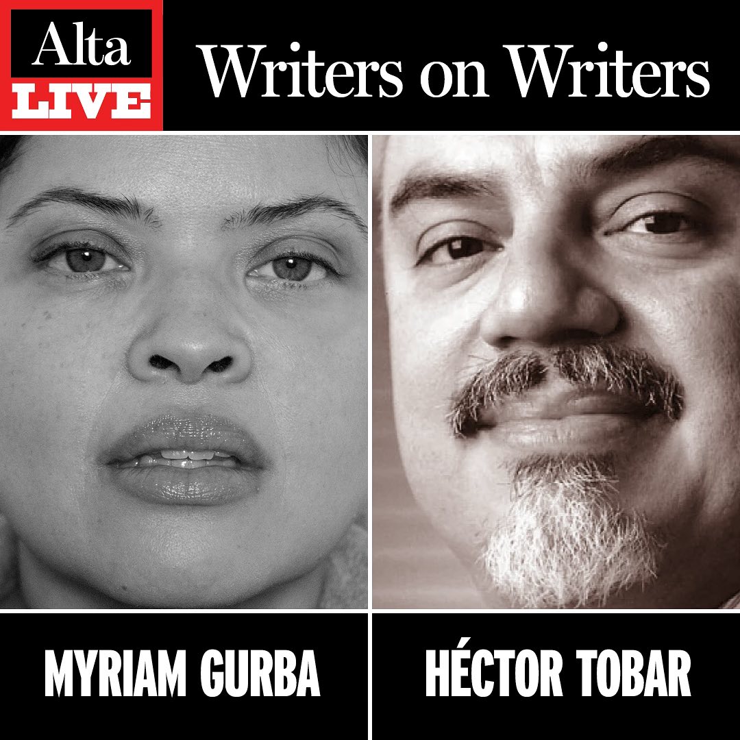 Myriam Gurba and Héctor Tobar: writers on writers flyer